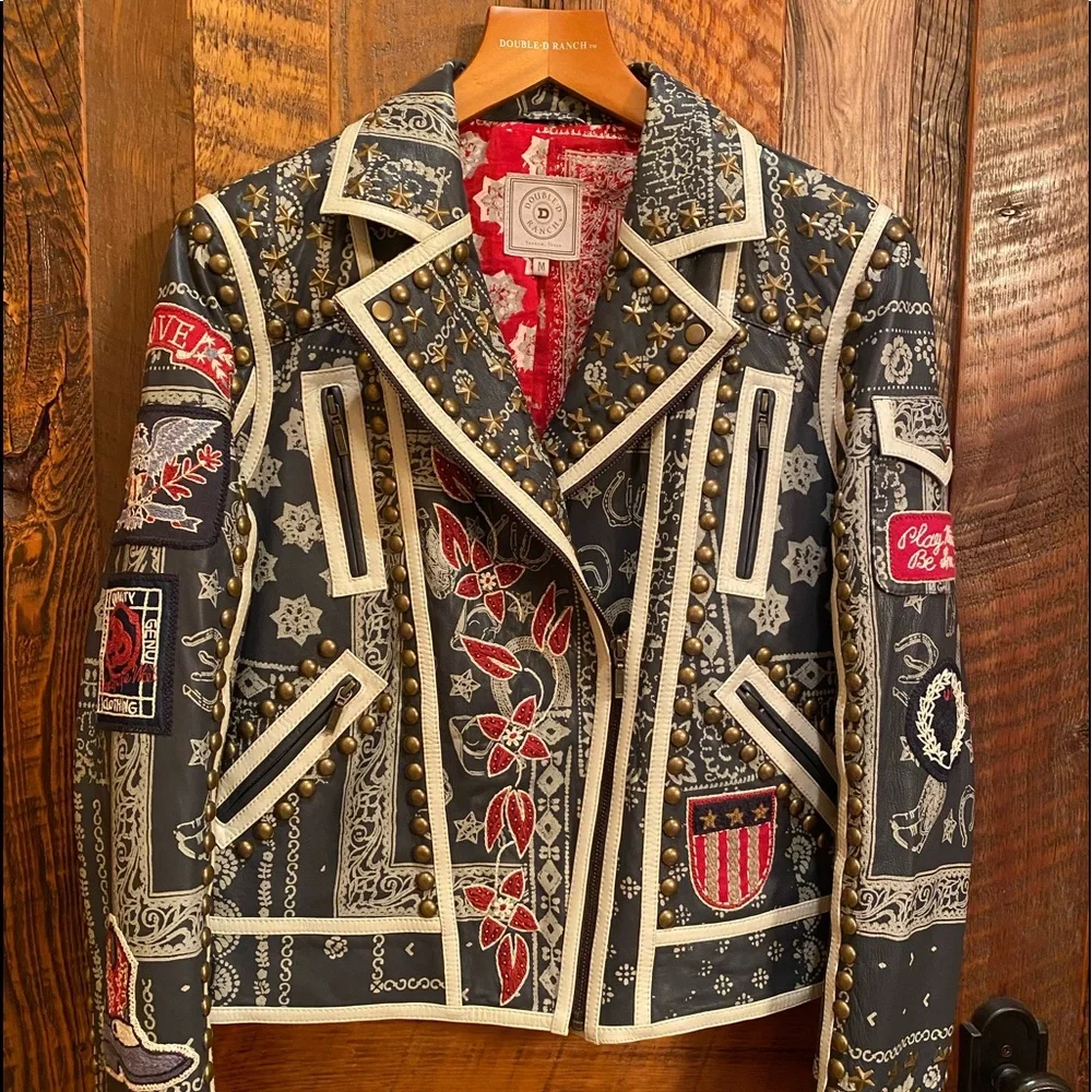 Double D Ranch | Jackets & Coats | Double D Ranch Leather Jacket | Poshmark